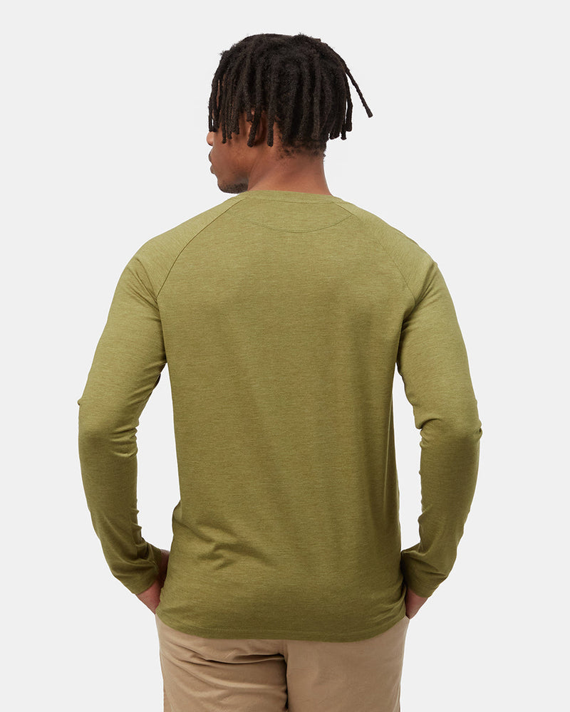Green Men's Eco-Friendly Button Shirt