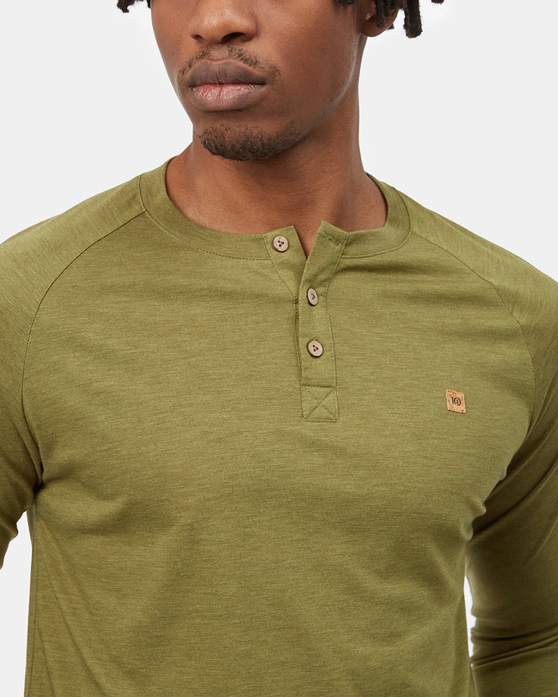 Green Men's Eco-Friendly Button Shirt