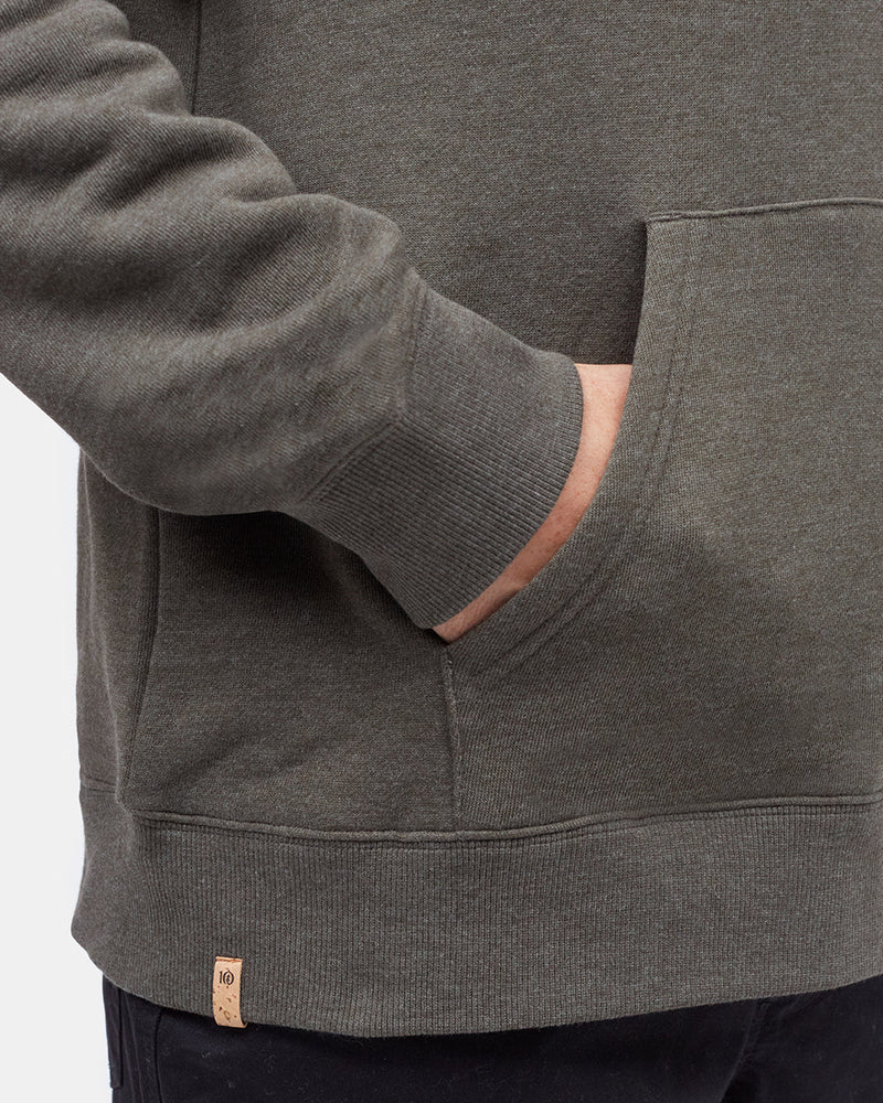 Green Organic Cotton Oversized Hoodie