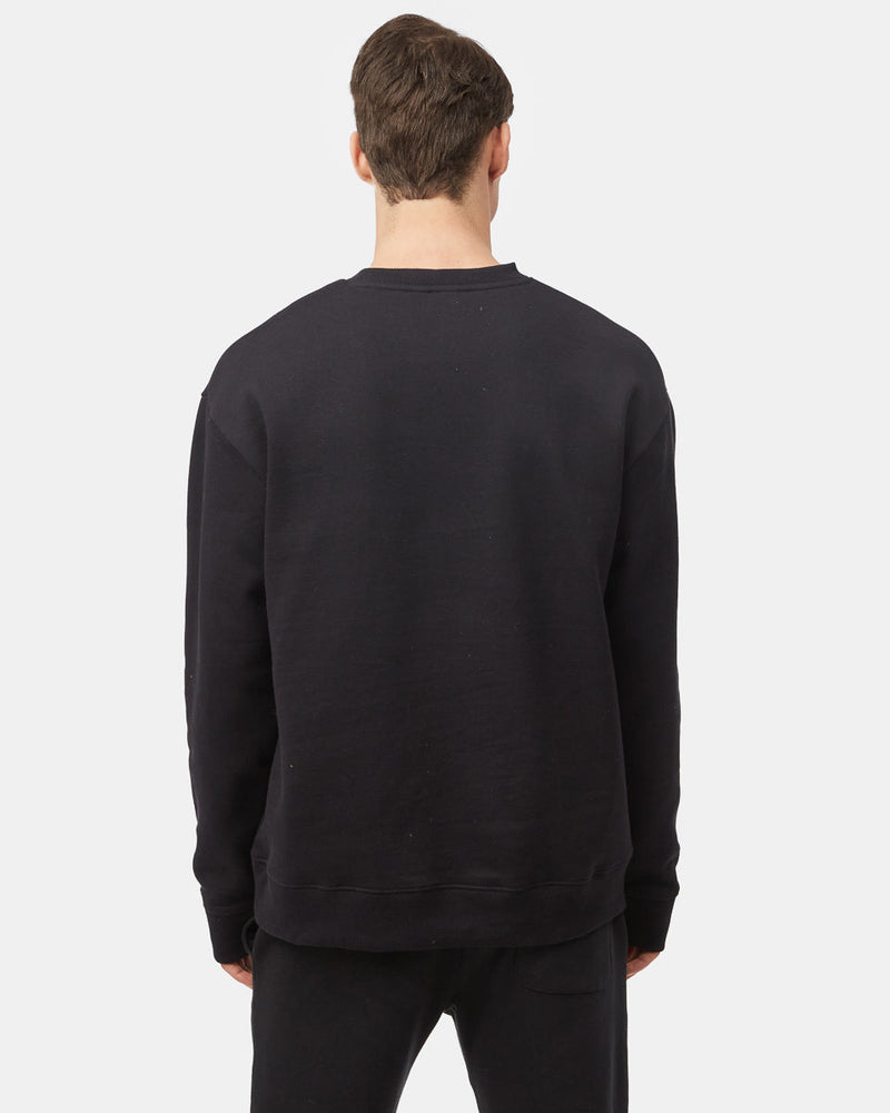 Mens_Black_Crewneck_Pocket_Hoodie