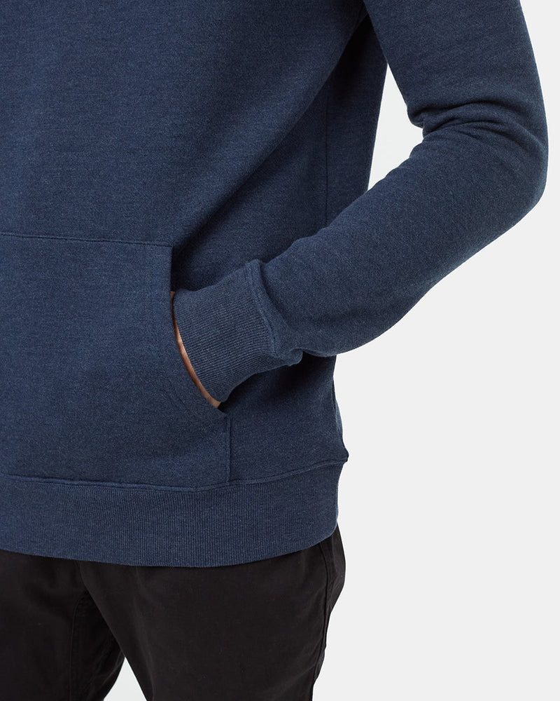 Navy-Treeline-graphic-longsleeve-Hoodie