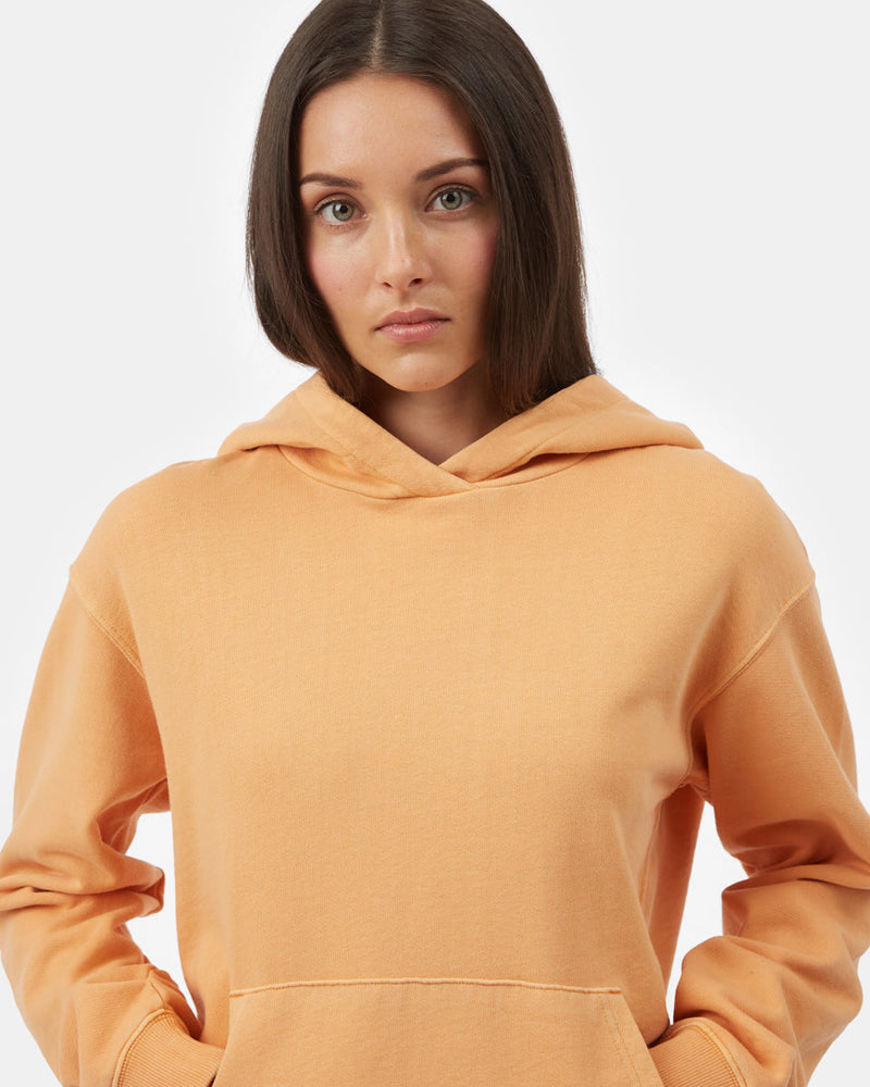 Orange Women's Organic Cotton French Terry Hoodie