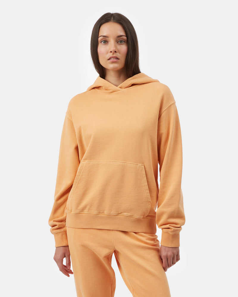 Orange Women's Organic Cotton French Terry Hoodie