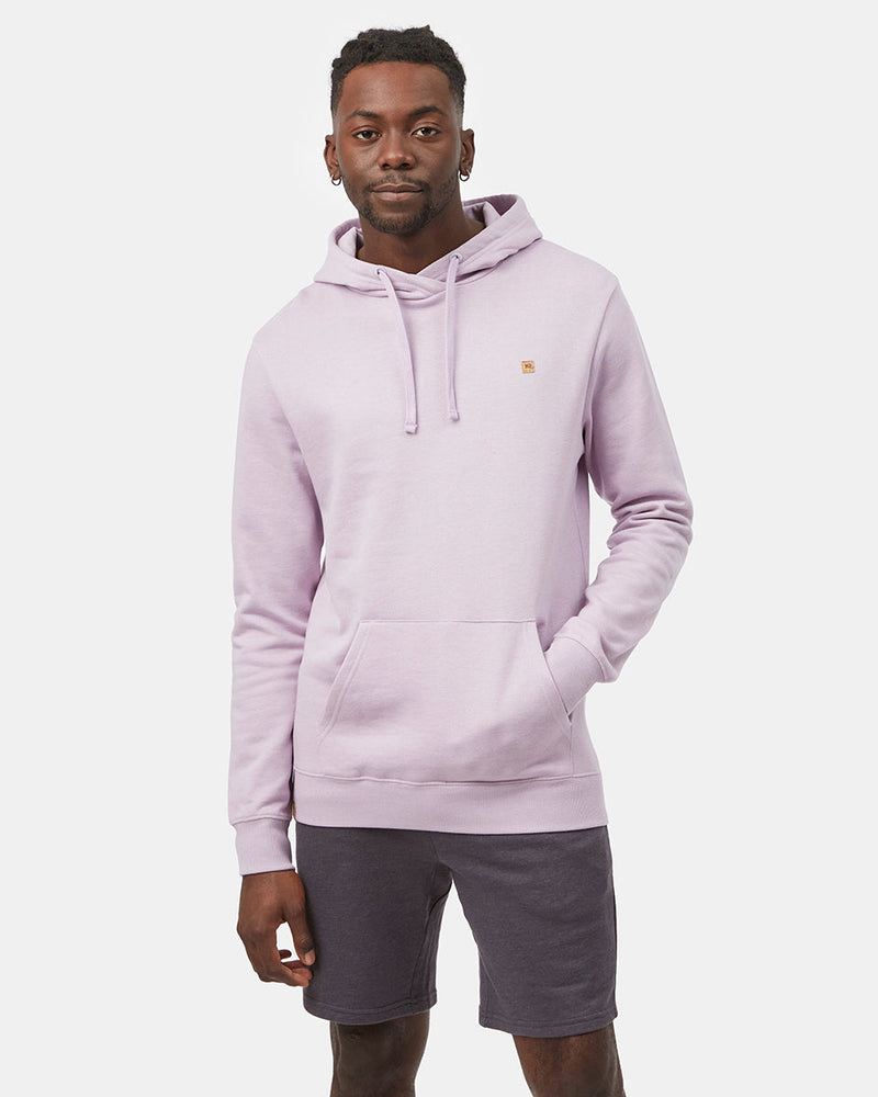 Purple Men's Eco-Friendly Pullover Hoodie