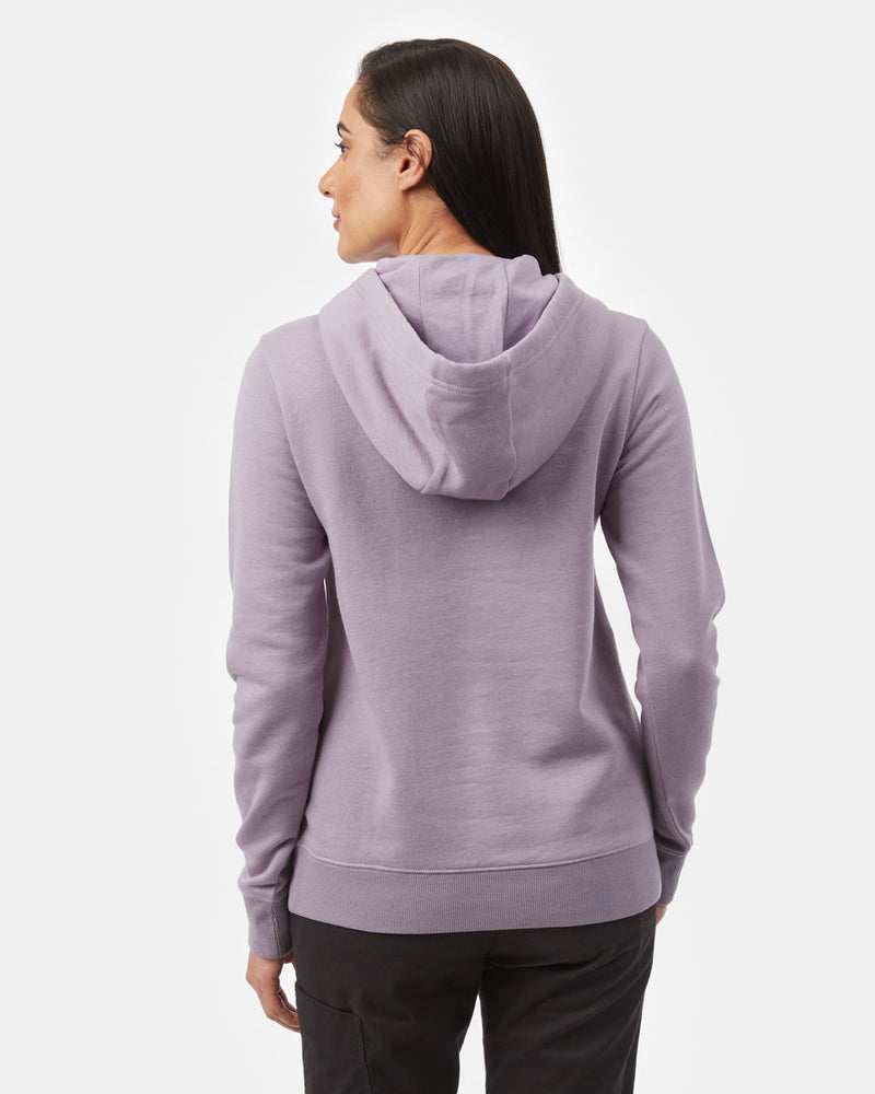Purple Women's Eco-Friendly Pullover Hoodie