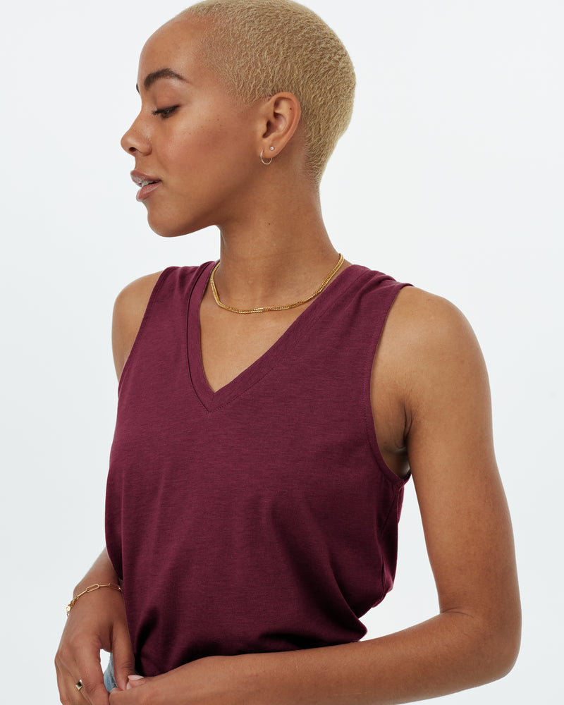 TreeBlend V-Neck Tank