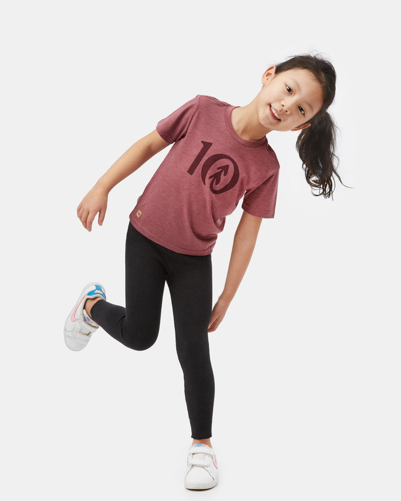 Red Kids Graphic Short Sleeve Tee