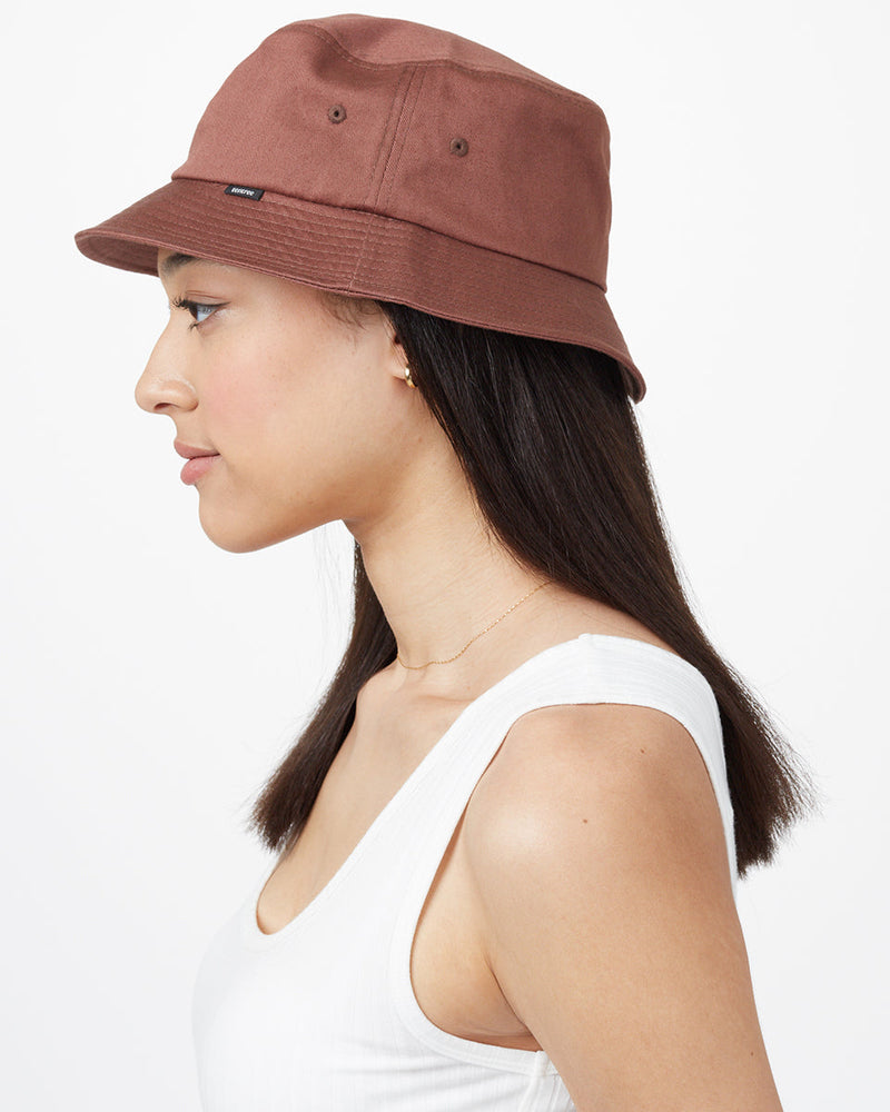 Red Sustainable Bucket Hat