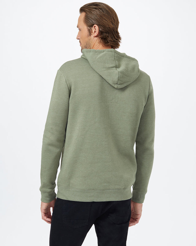 Green Treelinen Graphic Pullover