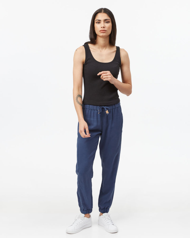 Blue Women's Tencel Lightweight Trouser
