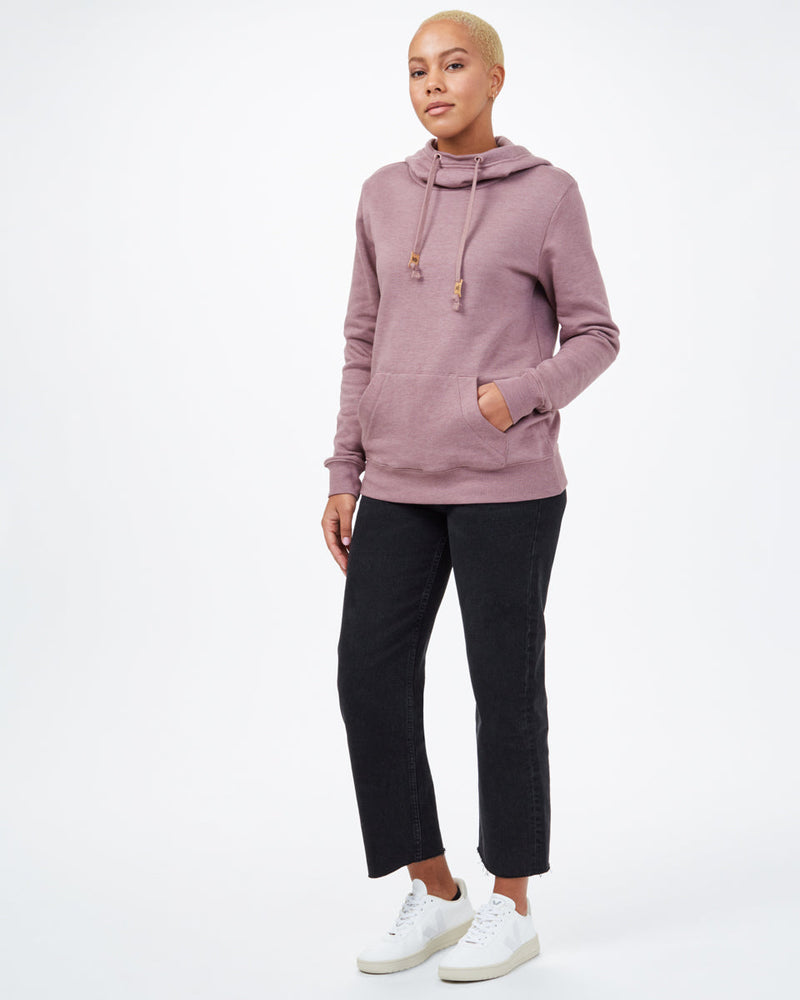 Purple Women's Eco-Friendly Pullover Hoodie