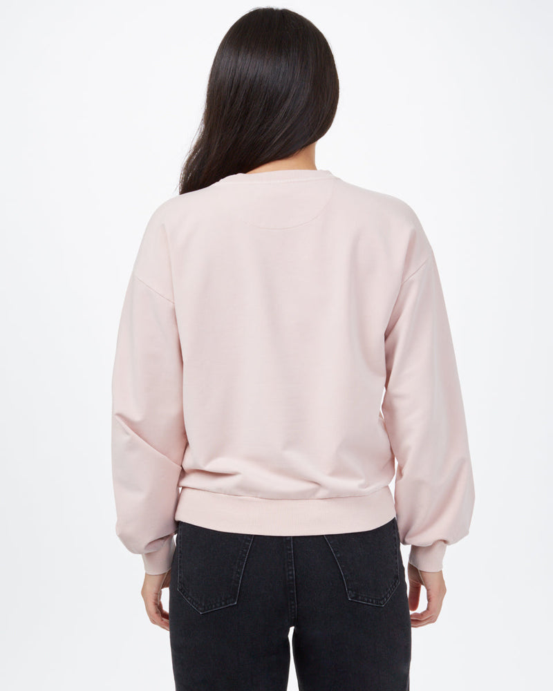 Pink Women's Balloon Sleeve Pullover