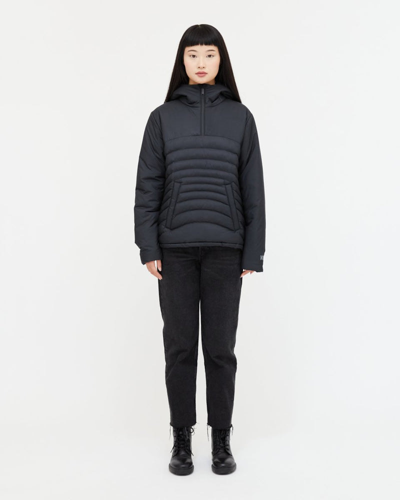 Black Women's PrimaLoft Puffer Jacket