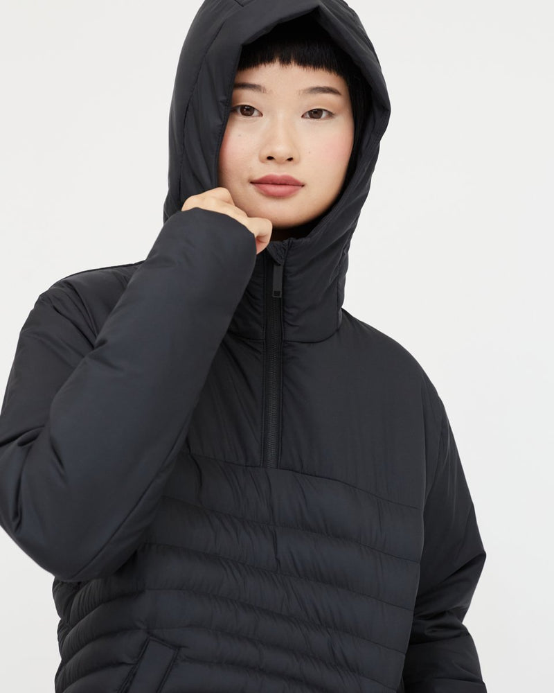 Black Women's PrimaLoft Puffer Jacket