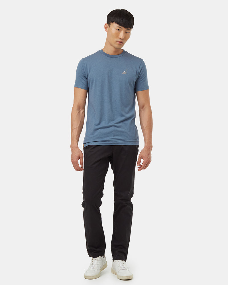 Men's Embroidered Polyester T-Shirt