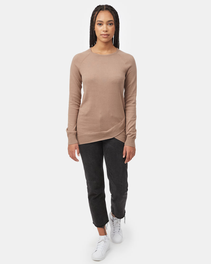 Women's Longsleeve Crossover Jumper