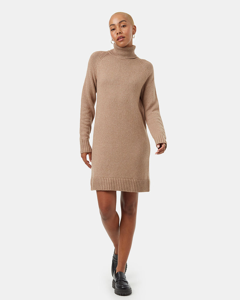 Women's Turtleneck Sweater Dress