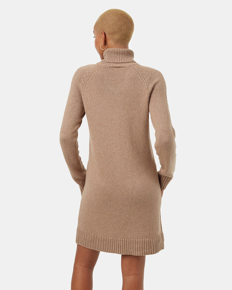 Women's Turtleneck Sweater Dress