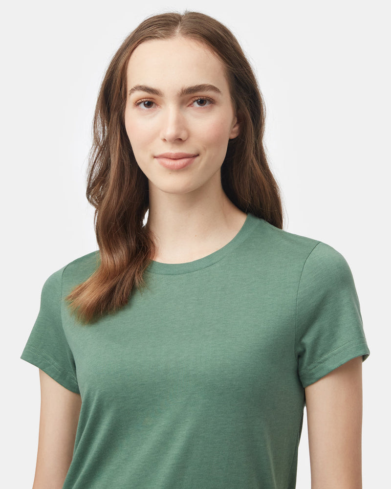 Recycled Polyester Crew Neck T-Shirt