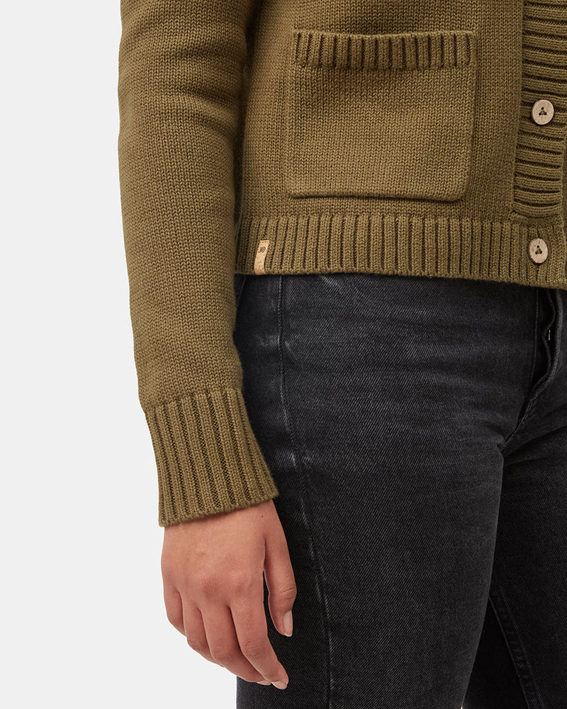 Women's Knit Button Cardigan Sweater