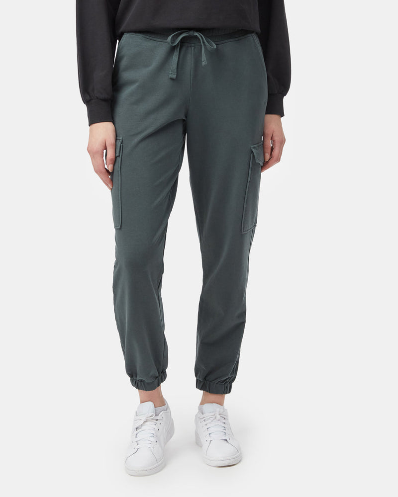 Women's Cotton Cargo Sweatpants