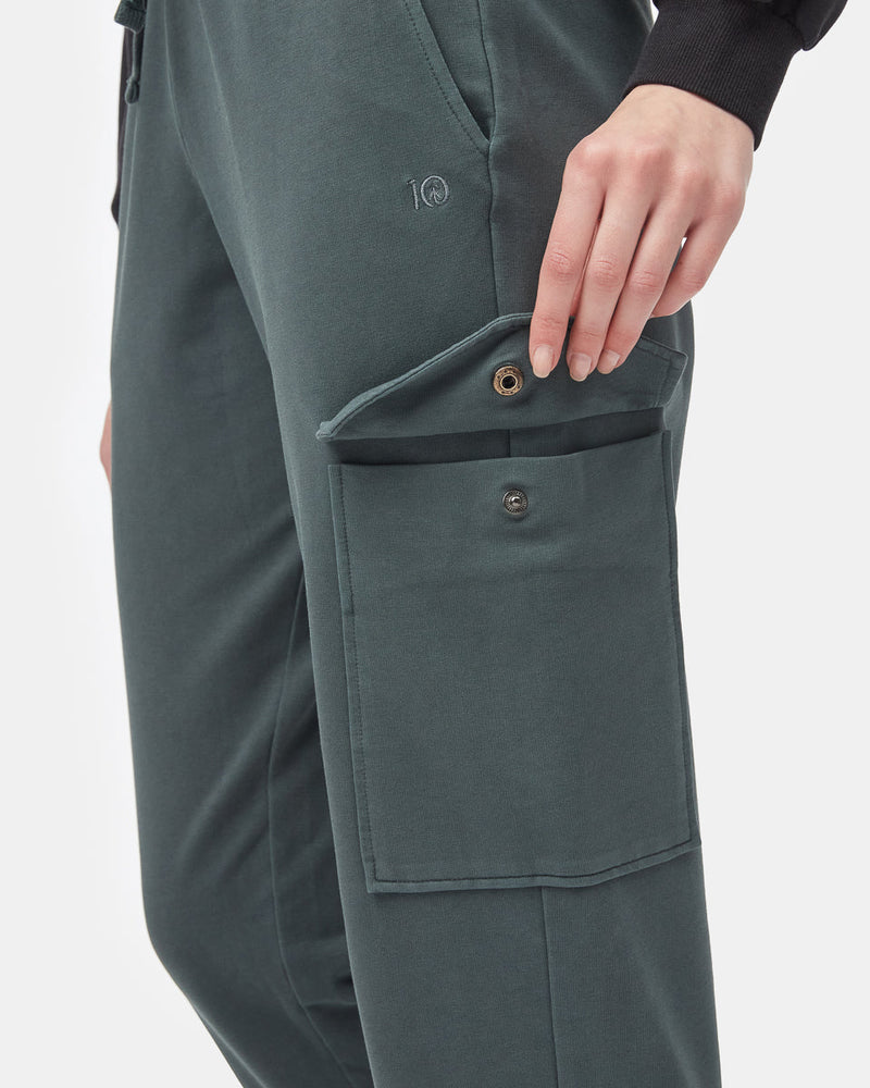 Women's Cotton Cargo Sweatpants