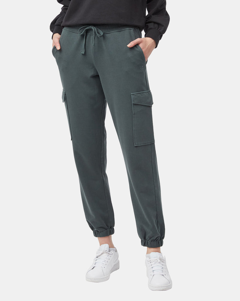 Women's Cotton Cargo Sweatpants
