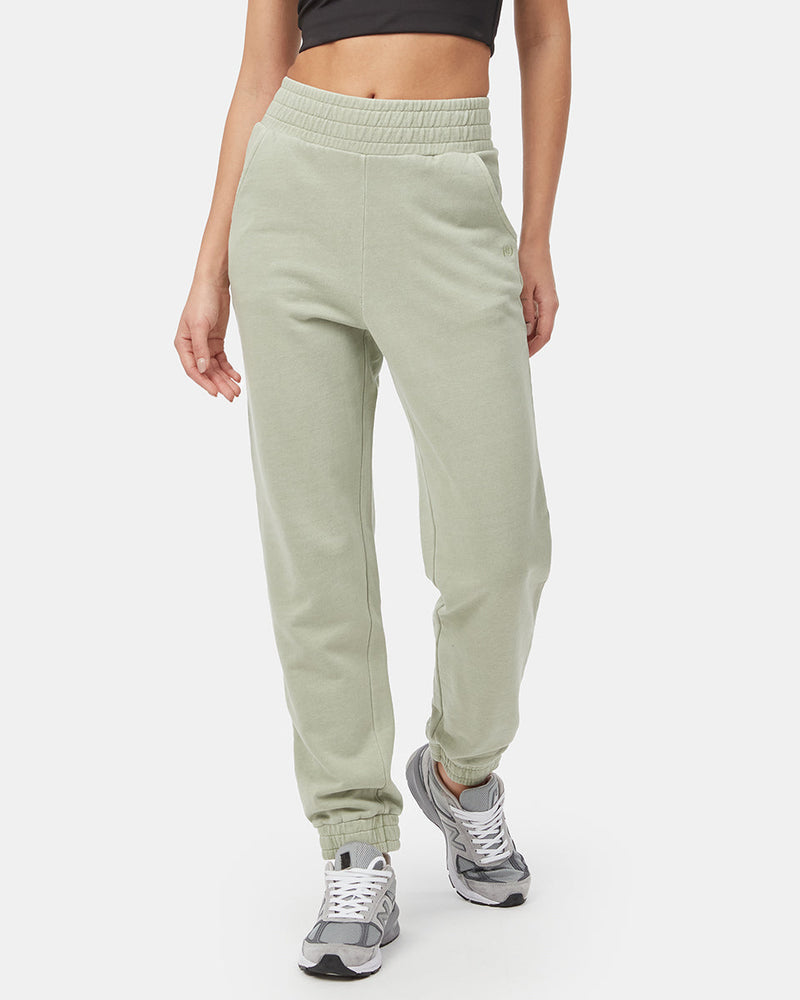 green_cotton_joggers_womens