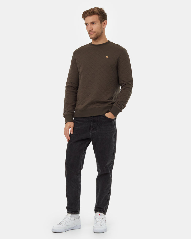 Men's Eco-Friendly Quilted Sweatshirt