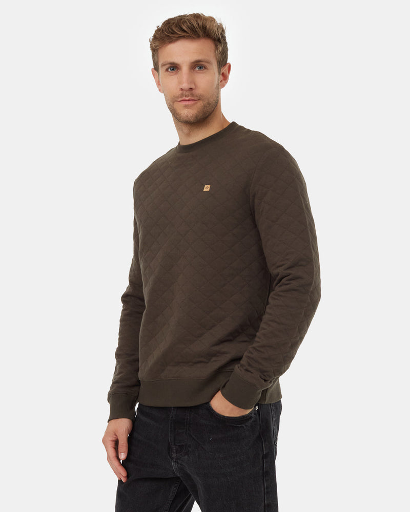 Men's Eco-Friendly Quilted Sweatshirt