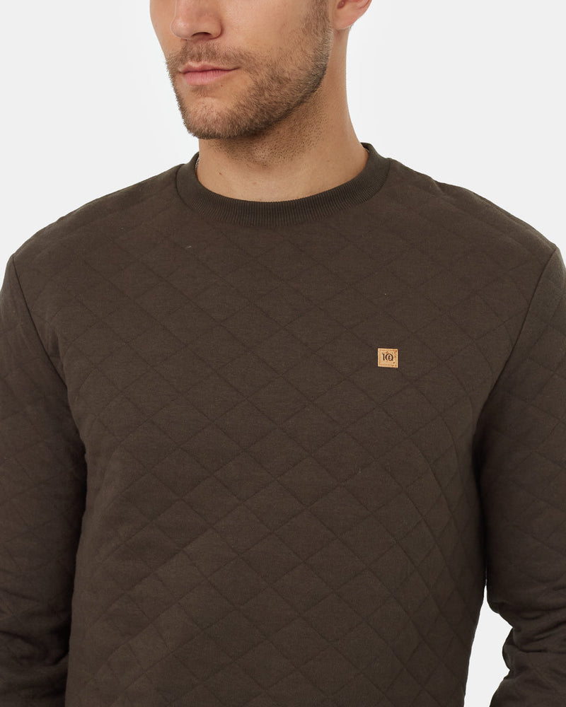 Men's Eco-Friendly Quilted Sweatshirt