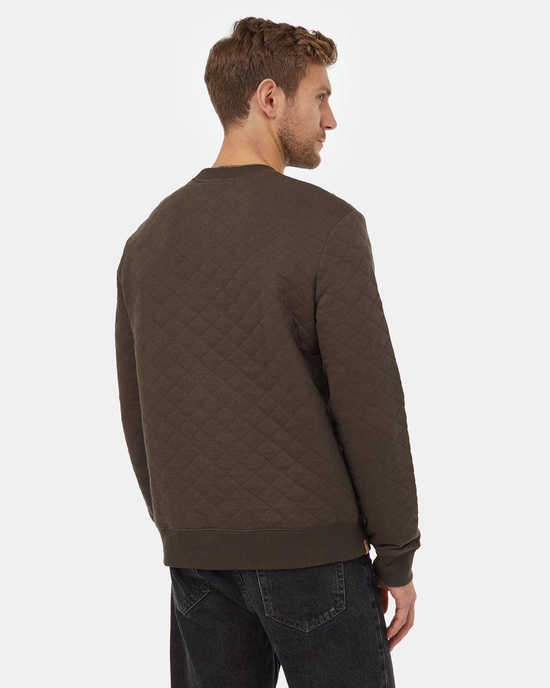 Men's Eco-Friendly Quilted Sweatshirt