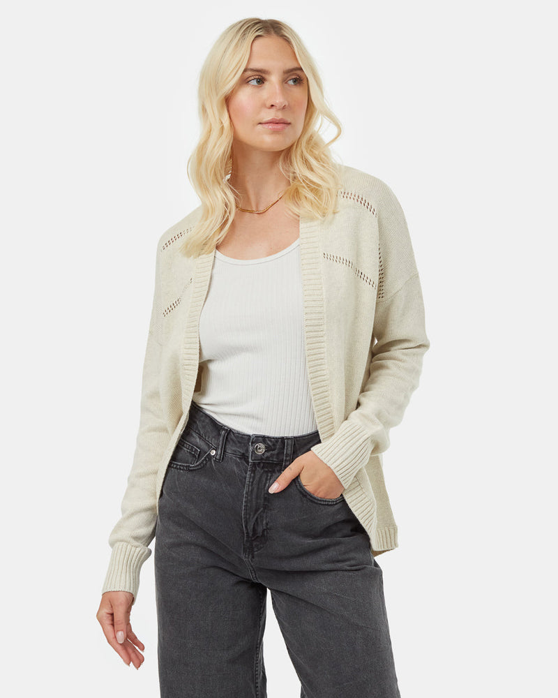 Women's Organic Cotton Knit Cardigan