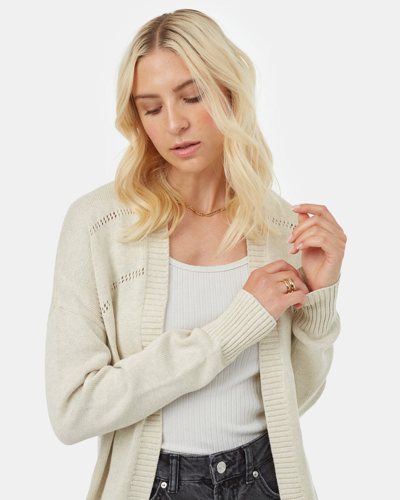 Women's Organic Cotton Knit Cardigan