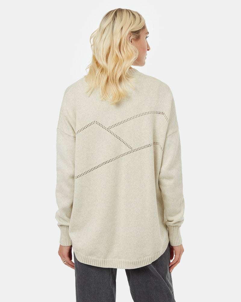 Women's Organic Cotton Knit Cardigan