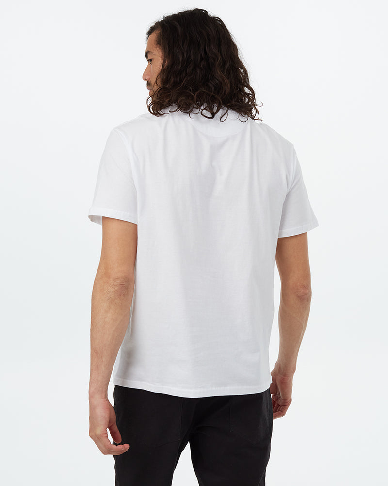 White Organic Cotton Crew Neck T-Shirt